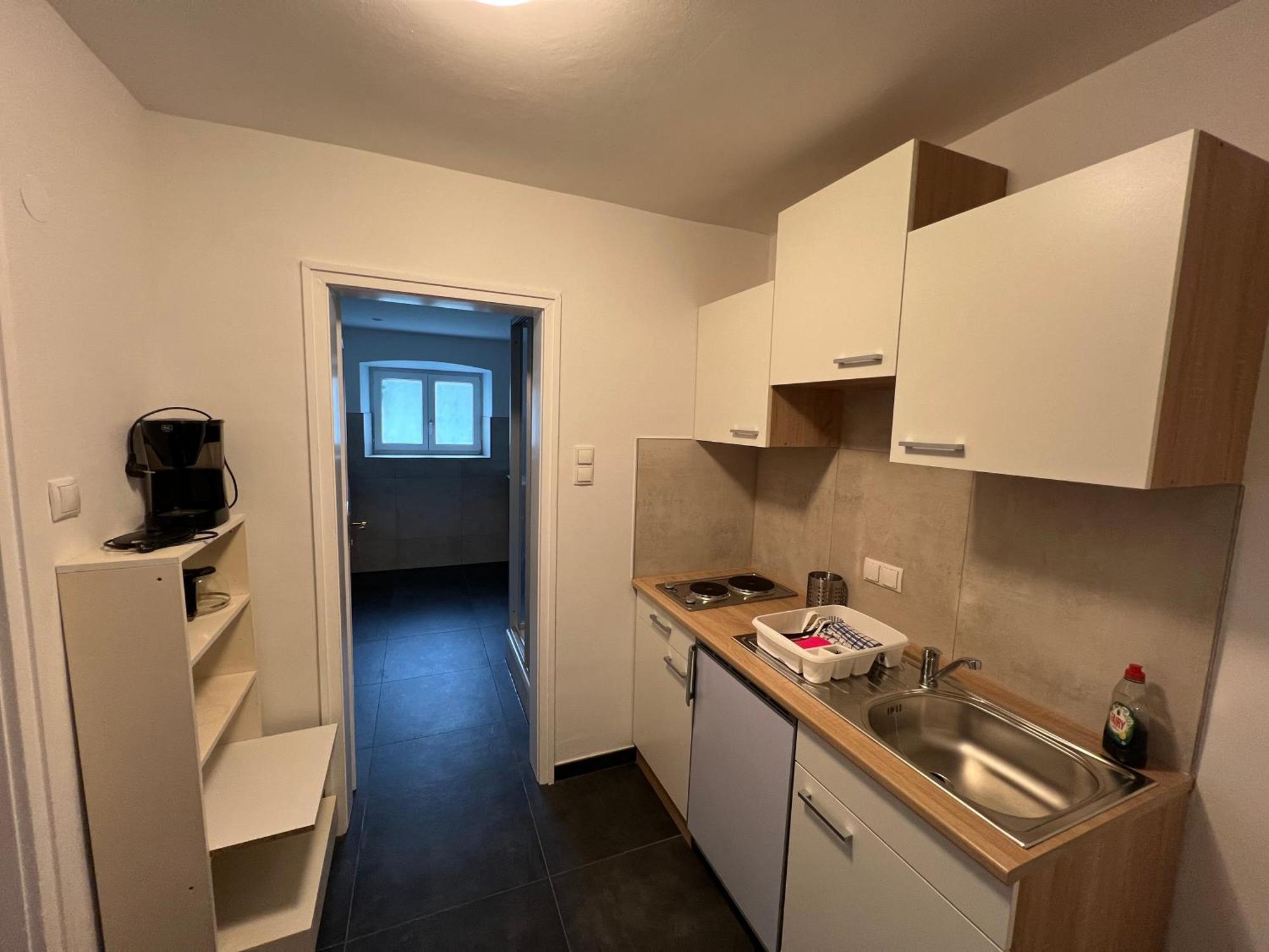Studio Mit Gartenterrasse Solnohrad Exteriér fotografie